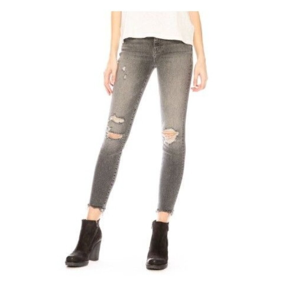 Mother Denim The Swooner Ankle Chew Jeans in Scene of the Crime Size 27